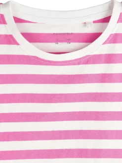 GATE Bawełniana koszulka w paski|Dzieci Dziewczynki·Koszulki I Topy