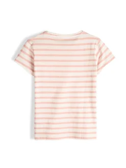 GATE Bawełniana koszulka w paski|Dzieci Dziewczynki·Koszulki I Topy