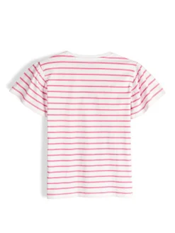 GATE Bawełniana koszulka w paski|Dzieci Dziewczynki·Koszulki I Topy