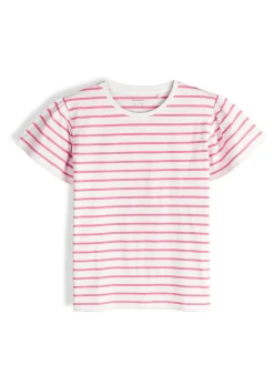 GATE Bawełniana koszulka w paski|Dzieci Dziewczynki·Koszulki I Topy