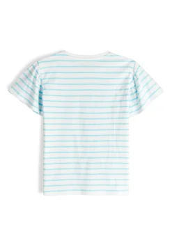 GATE Bawełniana koszulka w paski|Dzieci Dziewczynki·Koszulki I Topy