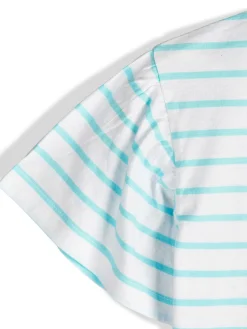 GATE Bawełniana koszulka w paski|Dzieci Dziewczynki·Koszulki I Topy