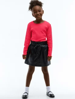 GATE Bawełniana koszulka w prążki|Dzieci Dziewczynki·Koszulki I Topy