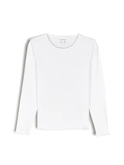 GATE Bawełniana koszulka w prążki|Dzieci Dziewczynki·Koszulki I Topy