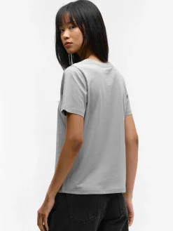 GATE Bawełniana koszulka z aplikacją| Koszulki I Topy·Koszulki