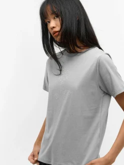 GATE Bawełniana koszulka z aplikacją| Koszulki I Topy·Koszulki