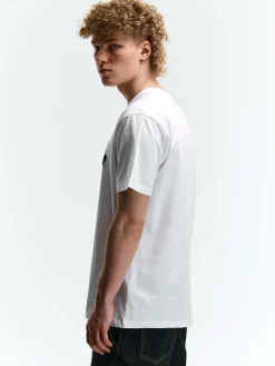 GATE Bawełniana koszulka z aplikacją| Koszulki·Koszulki ☀️|Koszulki·Koszulki Z Nadrukiem