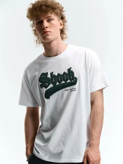 GATE Bawełniana koszulka z aplikacją| Koszulki·Koszulki ☀️|Koszulki·Koszulki Z Nadrukiem