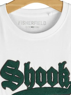 GATE Bawełniana koszulka z aplikacją| Koszulki·Koszulki ☀️|Koszulki·Koszulki Z Nadrukiem