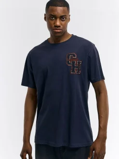 GATE Bawełniana koszulka z aplikacją| Koszulki·Koszulki ☀️|Koszulki·Basic Koszulki I Podkoszulki