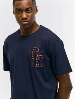 GATE Bawełniana koszulka z aplikacją| Koszulki·Koszulki ☀️|Koszulki·Basic Koszulki I Podkoszulki