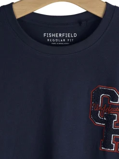 GATE Bawełniana koszulka z aplikacją| Koszulki·Koszulki ☀️|Koszulki·Basic Koszulki I Podkoszulki