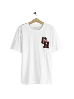 GATE Bawełniana koszulka z aplikacją| Koszulki·Koszulki ☀️|Koszulki·Basic Koszulki I Podkoszulki