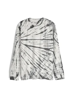 GATE Bawełniana koszulka z batiku| Koszulki·Koszulki Z Długim Rękawem