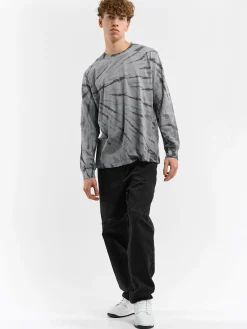 GATE Bawełniana koszulka z batiku| Koszulki·Koszulki Z Długim Rękawem