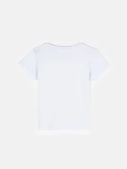 GATE Bawełniana koszulka z dziewczęcym nadrukiem|Dzieci Dziewczynki·Koszulki I Topy