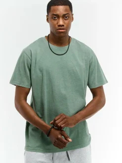 GATE Bawełniana koszulka z efektem sprania| Koszulki·Koszulki ☀️|Koszulki·Basic Koszulki I Podkoszulki