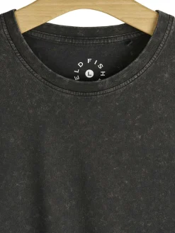 GATE Bawełniana koszulka z efektem sprania| Koszulki·Koszulki ☀️|Koszulki·Basic Koszulki I Podkoszulki