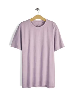 GATE Bawełniana koszulka z efektem sprania| Koszulki·Koszulki ☀️|Koszulki·Basic Koszulki I Podkoszulki