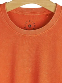 GATE Bawełniana koszulka z efektem sprania| Koszulki·Koszulki ☀️|Koszulki·Basic Koszulki I Podkoszulki