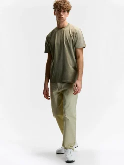 GATE Bawełniana koszulka z efektem sprania| Koszulki·Koszulki ☀️|Koszulki·Basic Koszulki I Podkoszulki