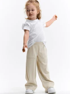 GATE Bawełniana koszulka z falbankami|Dzieci Dziewczynki·Koszulki I Topy