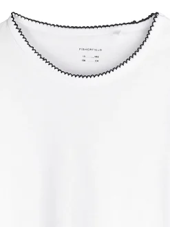 GATE Bawełniana koszulka z falbankami|Dzieci Dziewczynki·Koszulki I Topy