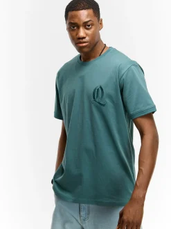 GATE Bawełniana koszulka z haftem| Koszulki·Koszulki ☀️|Koszulki·Basic Koszulki I Podkoszulki