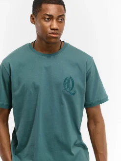 GATE Bawełniana koszulka z haftem| Koszulki·Koszulki ☀️|Koszulki·Basic Koszulki I Podkoszulki