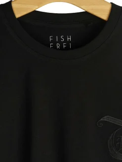 GATE Bawełniana koszulka z haftem| Koszulki·Koszulki ☀️|Koszulki·Basic Koszulki I Podkoszulki