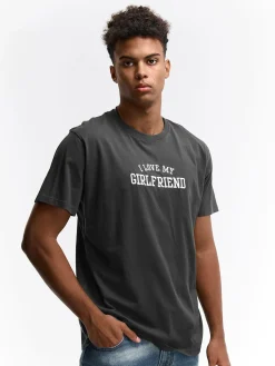 GATE Bawełniana koszulka z haftem| Koszulki·Koszulki ☀️|Koszulki·Koszulki Z Nadrukiem