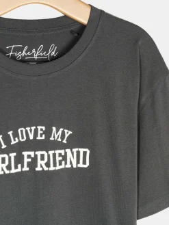 GATE Bawełniana koszulka z haftem| Koszulki·Koszulki ☀️|Koszulki·Koszulki Z Nadrukiem