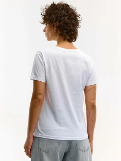 GATE Bawełniana koszulka z kieszenią| Koszulki I Topy·Koszulki|Koszulki I Topy·Koszulki Z Nadrukiem