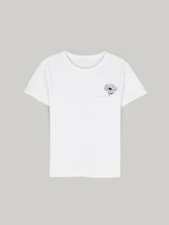 GATE Bawełniana koszulka z kieszenią| Koszulki I Topy·Koszulki|Koszulki I Topy·Koszulki Z Nadrukiem