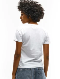 GATE Bawełniana koszulka z kryształkami| Koszulki I Topy·Koszulki Z Nadrukiem|Koszulki I Topy·Koszulki