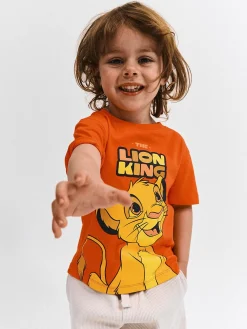 GATE Bawełniana koszulka z motywem Króla Lwa|Dzieci Chłopcy·Koszulki