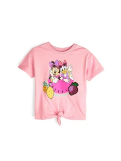 GATE Bawełniana koszulka z Myszką Minnie|Dzieci Dziewczynki·Koszulki I Topy