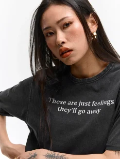 GATE Bawełniana koszulka z nadrukiem| Koszulki I Topy·Koszulki|Koszulki I Topy·Koszulki Z Nadrukiem