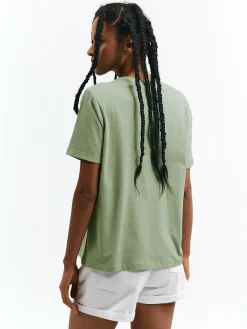 GATE Bawełniana koszulka z nadrukiem| Koszulki I Topy·Koszulki|Koszulki I Topy·Koszulki Z Nadrukiem