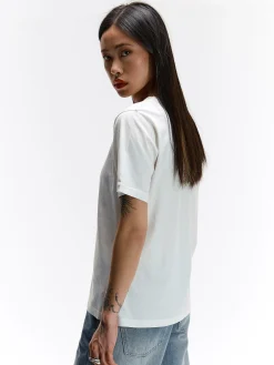 GATE Bawełniana koszulka z nadrukiem| Koszulki I Topy·Koszulki|Koszulki I Topy·Koszulki Z Nadrukiem