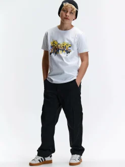 GATE Bawełniana koszulka z nadrukiem|Dzieci Chłopcy·Koszulki