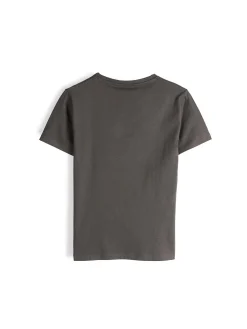 GATE Bawełniana koszulka z nadrukiem|Dzieci Chłopcy·Koszulki