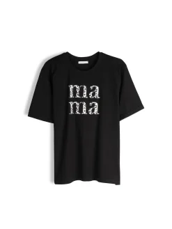 GATE Bawełniana koszulka z nadrukiem| Koszulki I Topy·Koszulki|Koszulki I Topy·Koszulki Z Nadrukiem