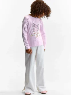 GATE Bawełniana koszulka z nadrukiem|Dzieci Dziewczynki·Ostatnie Sztuki Ubrania Dla Dziewczynek|Dziewczynki·Koszulki I Topy