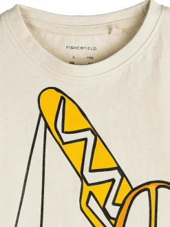 GATE Bawełniana koszulka z nadrukiem|Dzieci Chłopcy·Koszulki