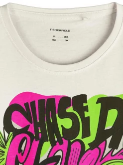 GATE Bawełniana koszulka z nadrukiem|Dzieci Chłopcy·Koszulki