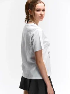 GATE Bawełniana koszulka z nadrukiem| Koszulki I Topy·Koszulki|Koszulki I Topy·Koszulki Z Nadrukiem