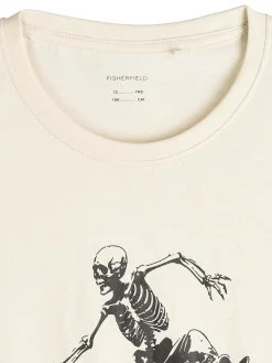 GATE Bawełniana koszulka z nadrukiem|Dzieci Chłopcy·Koszulki