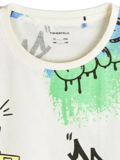 GATE Bawełniana koszulka z nadrukiem|Dzieci Chłopcy·Koszulki|Dziewczynki·Koszulki I Topy