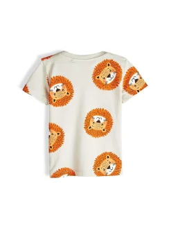 GATE Bawełniana koszulka z nadrukiem|Dzieci Chłopcy·Koszulki